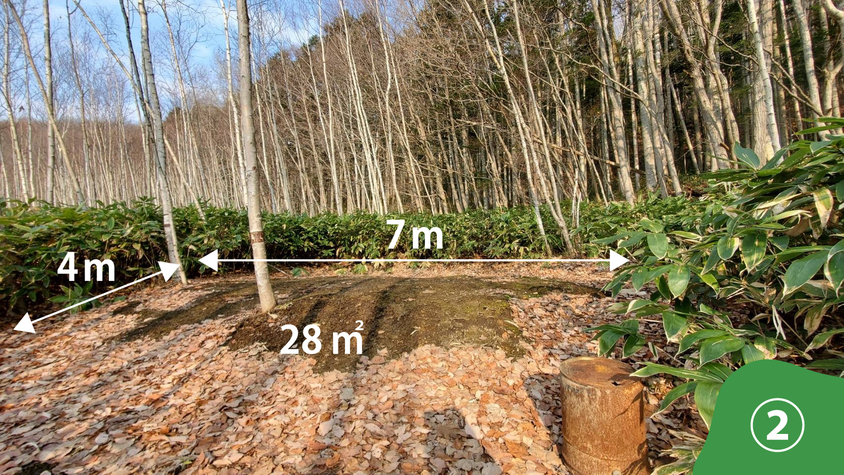 ブッシュサイトの写真 その3